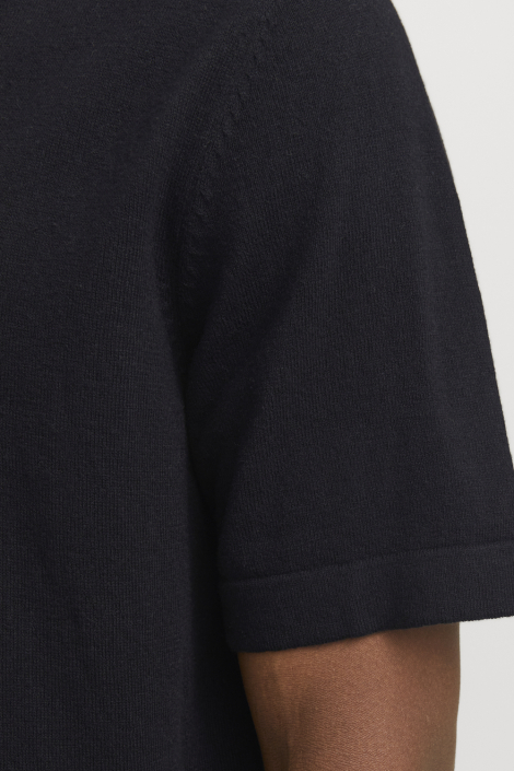 Jack & Jones zwarte heren polo