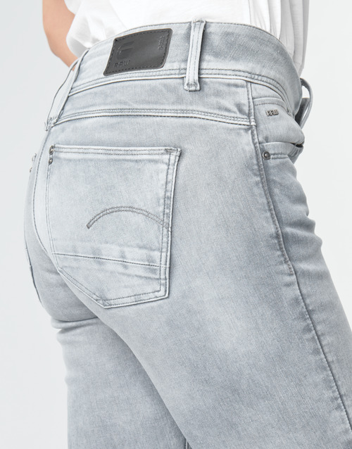 G-Star Raw - LYNN MID SKINNY WMN Gris