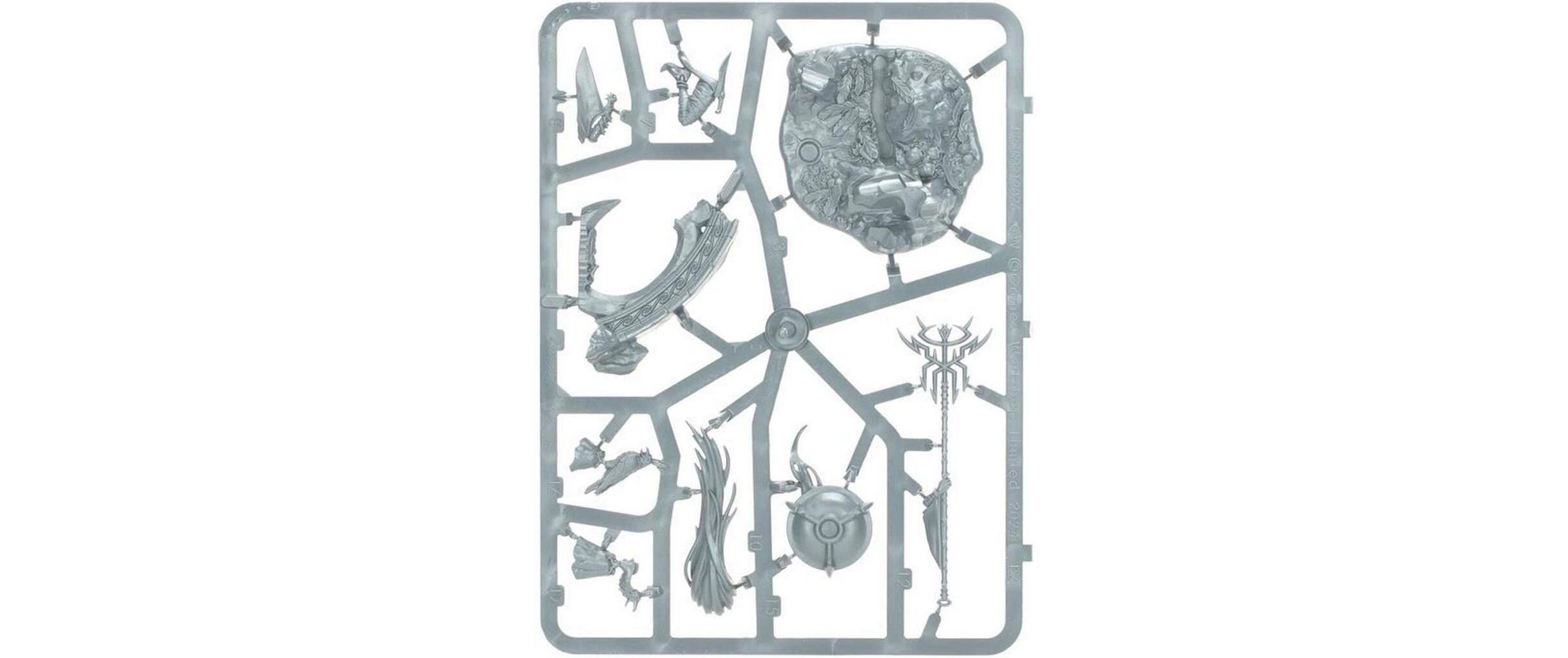 Warhammer Age of Sigmar Krethusa the CroneseerWarhammer Age of Sigmar Miniatur: Daughters of Khaine Krethusa die Seherin