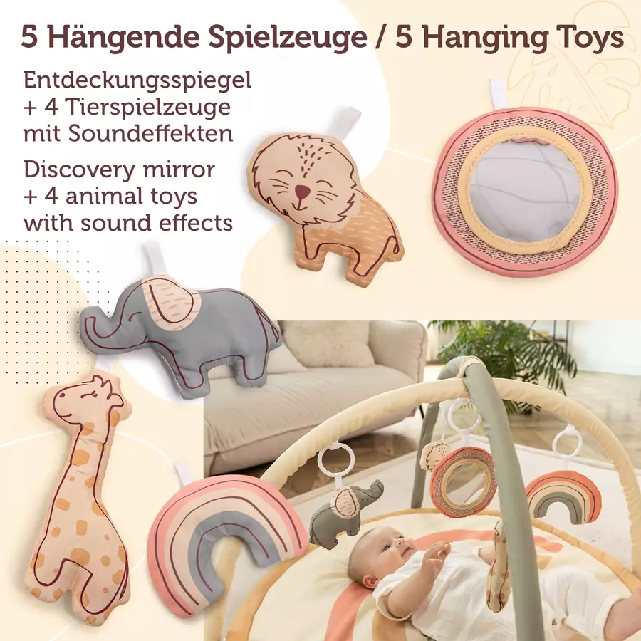 Hakuna Matte Spielbogen - Jungle Rainbow
