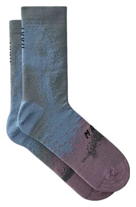 Chaussettes Maap Blurred Out Bleu Mix