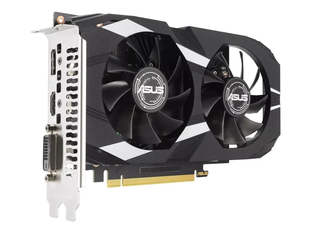 ASUS Dual GeForce RTX 3050 6GB - OC Edition - grafikkort - GF RTX 3050 - 6 GB GDDR6 - PCIe 4.0 - DVI, HDMI, DisplayPort