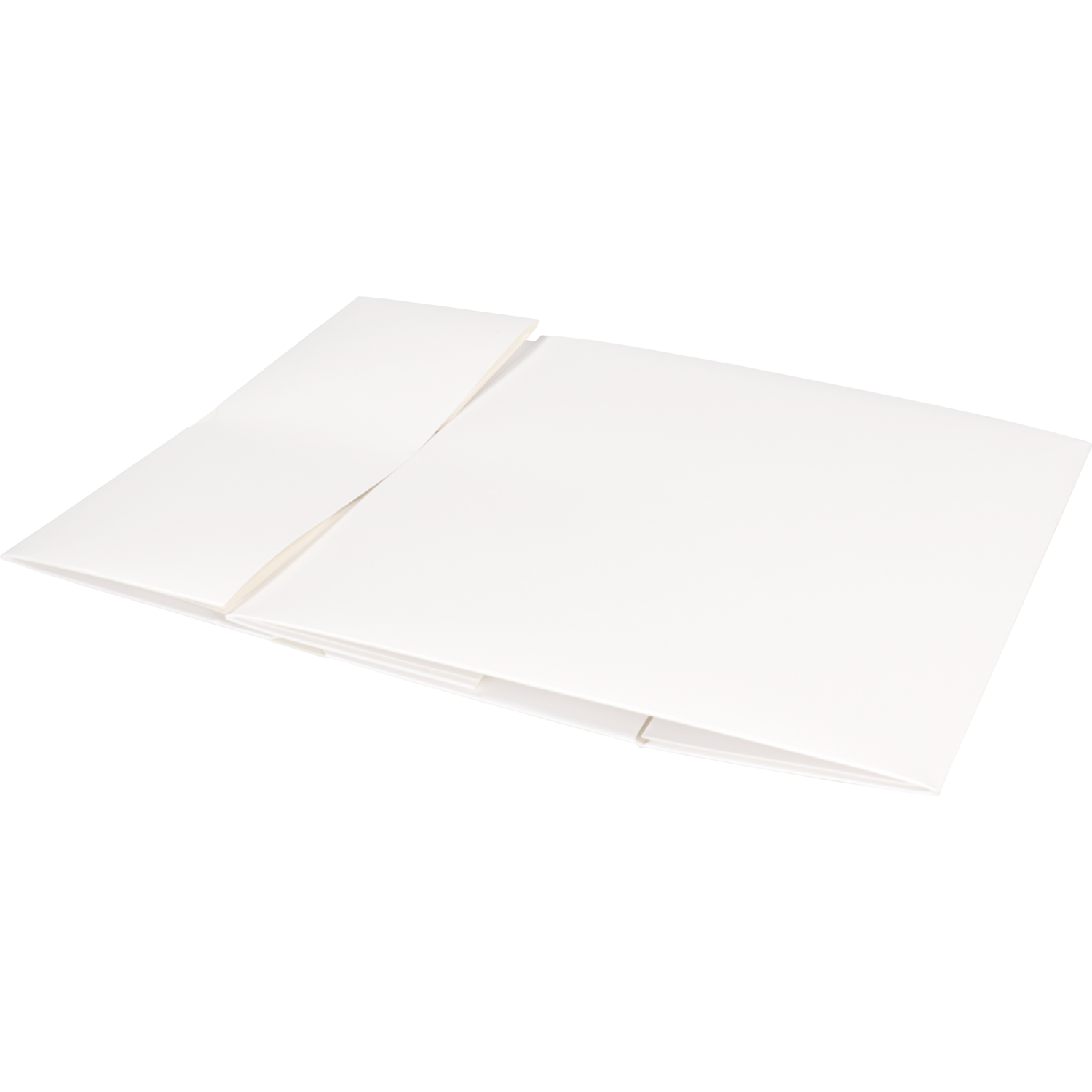 Gebaksdoos, karton, 26x26x10cm, zonder venster, wit