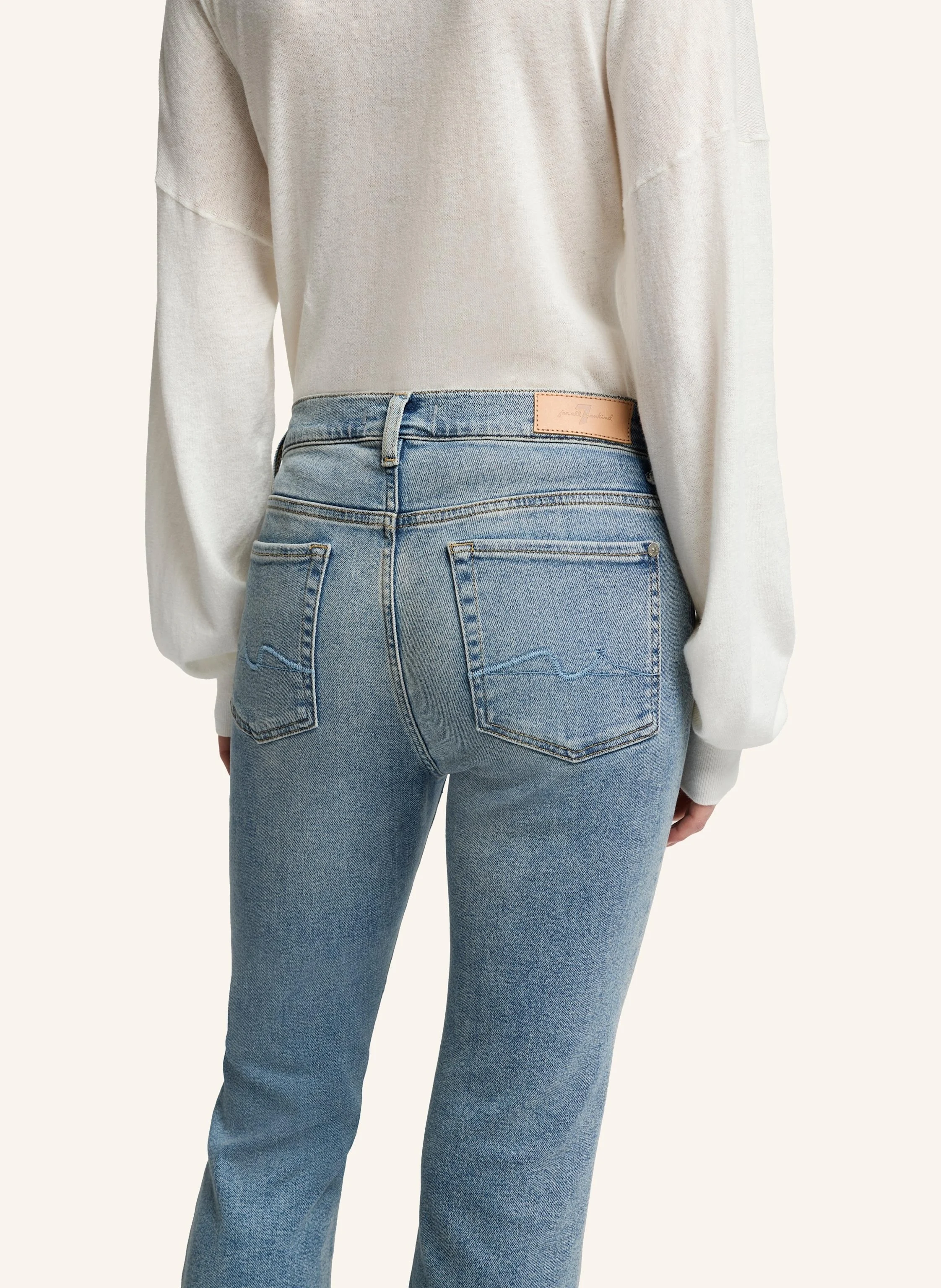7 for all mankind Jeans DAISY ANKLE BOOT Bootcut Fit