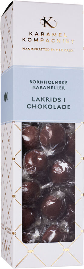 Karamel Kompagniet Karamelkugler: Lakrids i chokolade elegance No_color