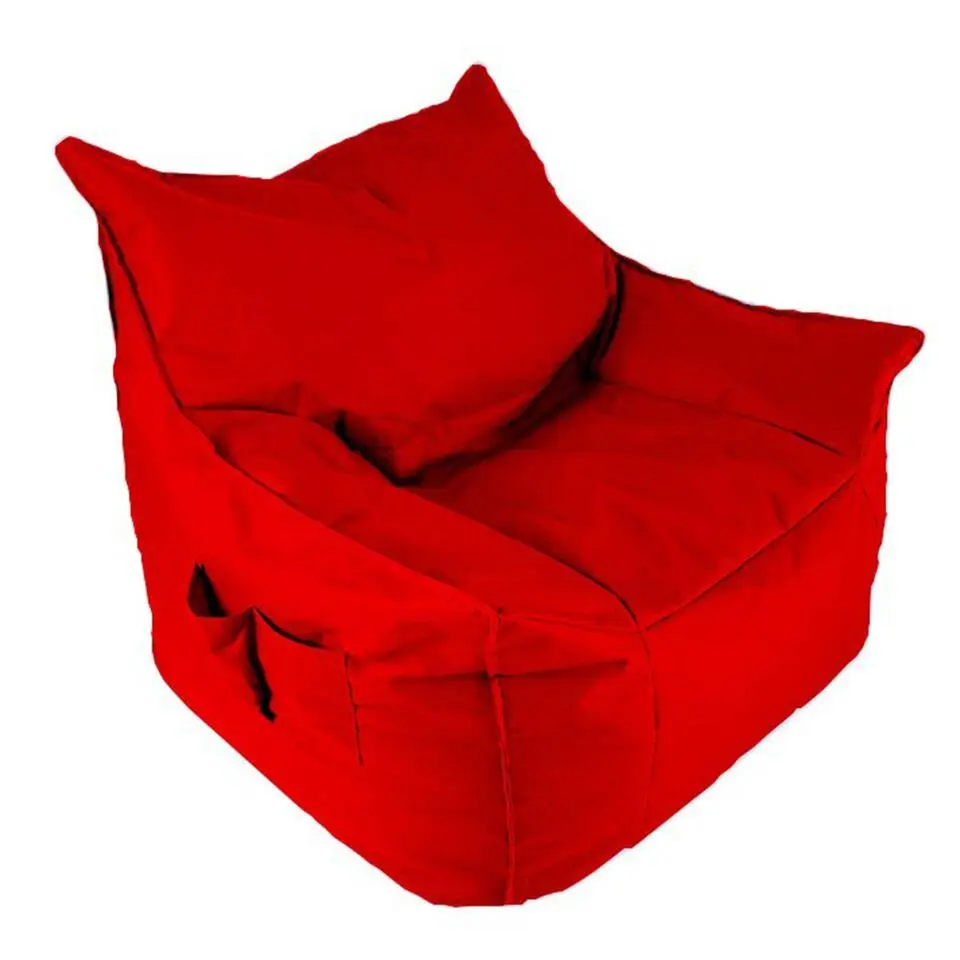 Emob Atelier Del Sofa Poef - Waterdicht piepschuim - Rood