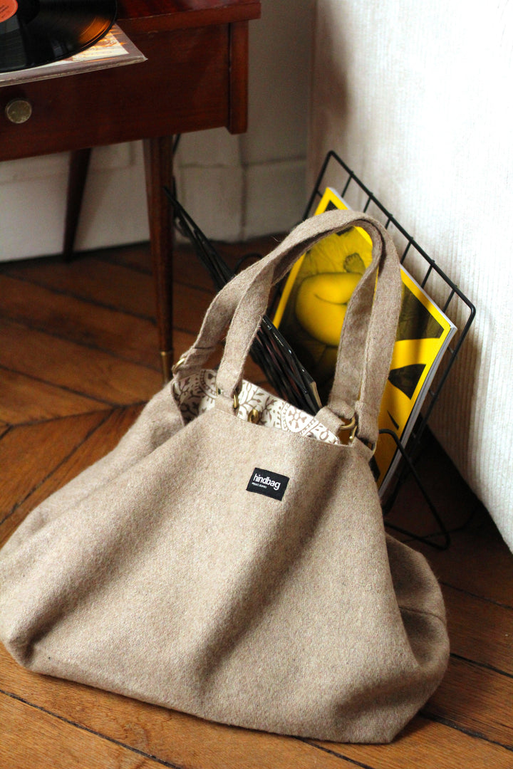 Sac cabas Raphaelle Laine Beige
