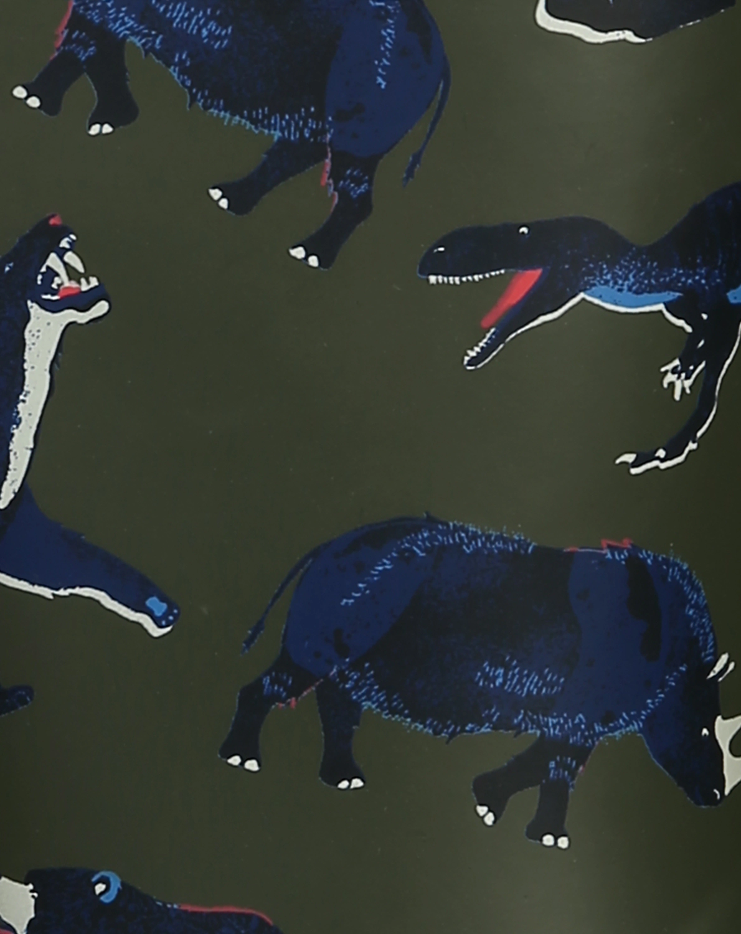 Gummistiefel JNR ROLL UP - ANIMAL in grün