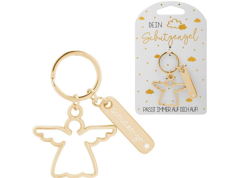 Sheepworld Schlüsselanhänger Engel Gold Filigraner Anhänger