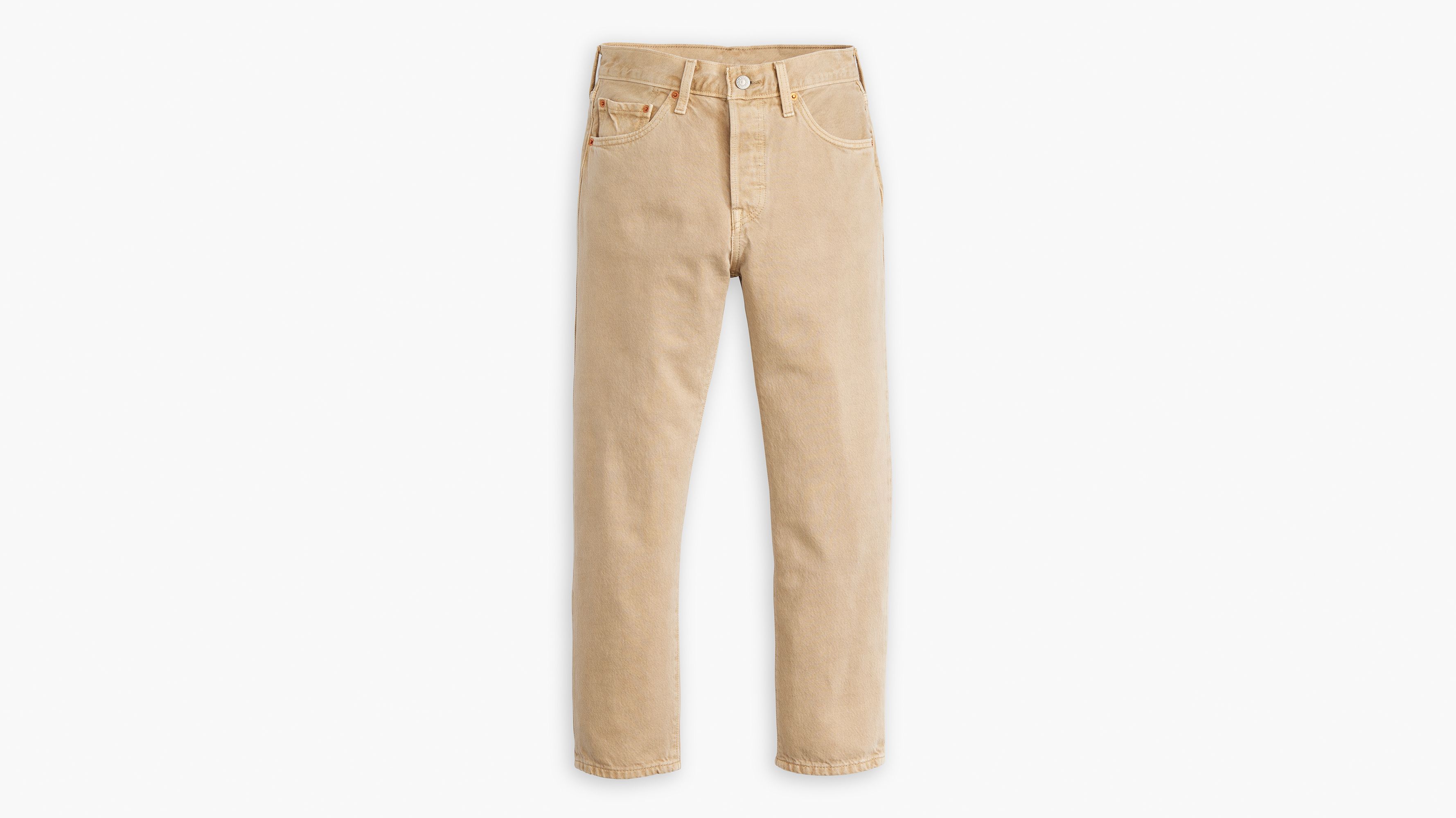 Jean 501® Original Crop - Dusty Safari - Beige