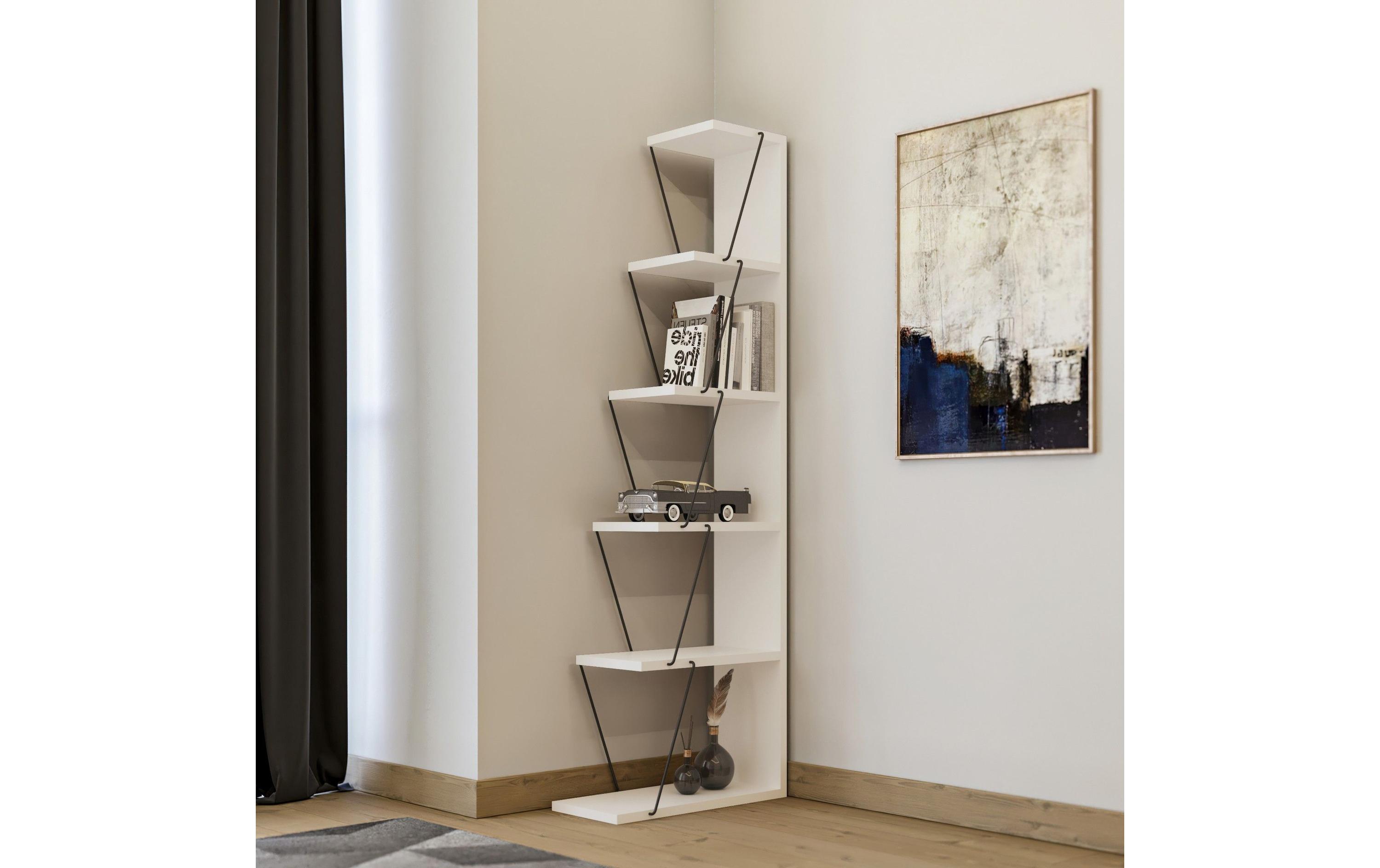 Regal Tlos 50 x 150 x 22 cm, WeissWandregal