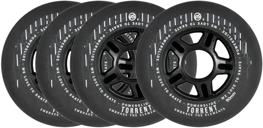 Powerslide Torrent Rain Inline Wheels 4-Pak - Hjul Speed