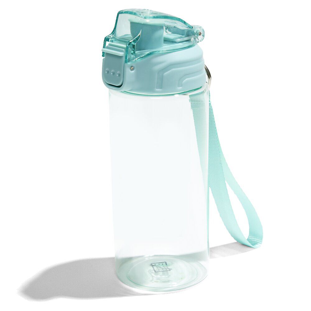 Gourde 500ml silicone bleu ou rose
