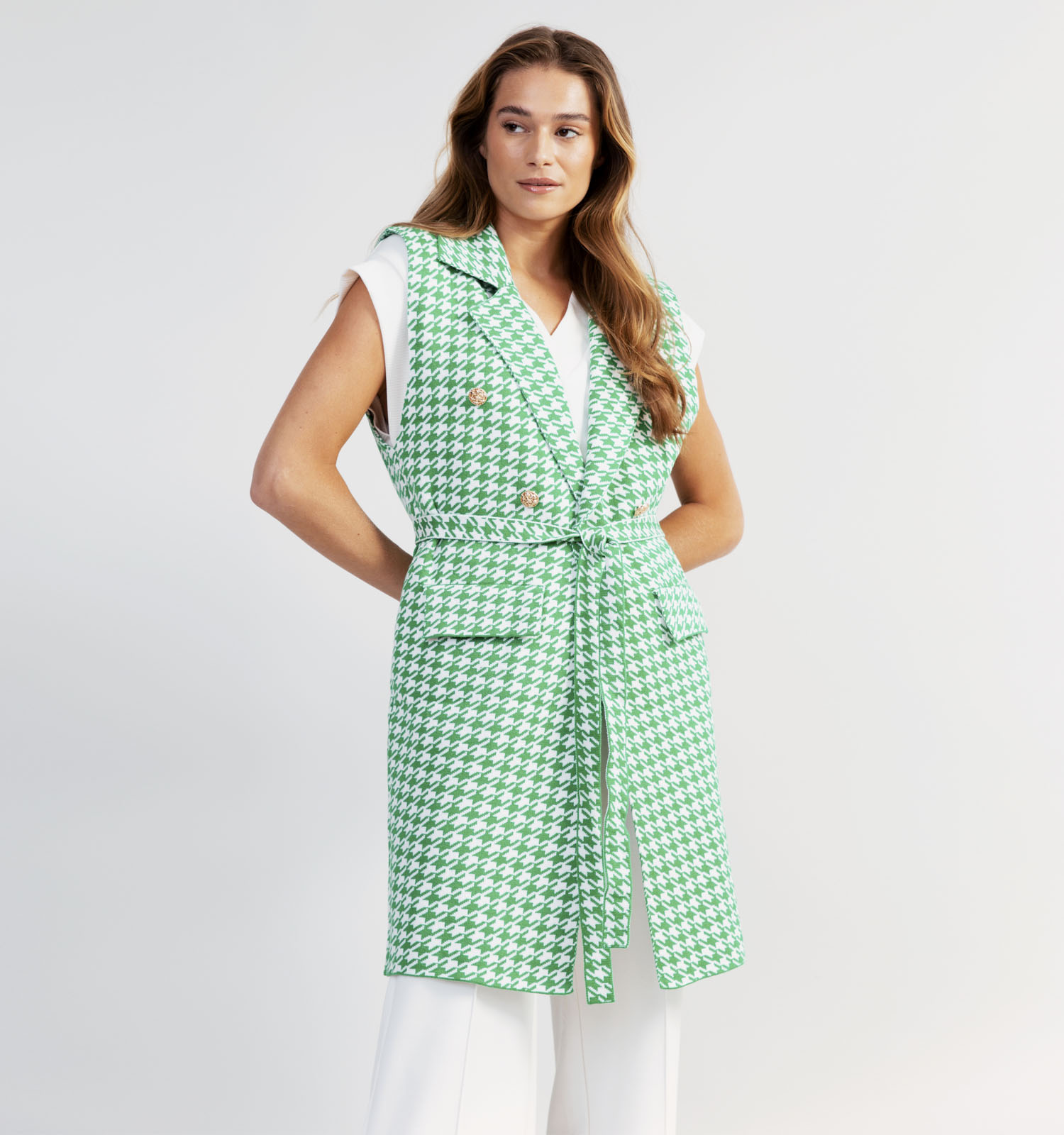 Cardigan groen