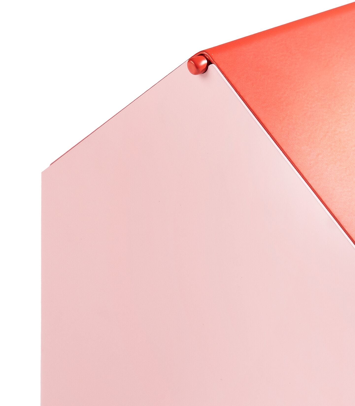 HOMEWORKS Abfalleimer - rosa/rot / B: 13.0 cm x T: 13.0 cm x H: 15.0 cm