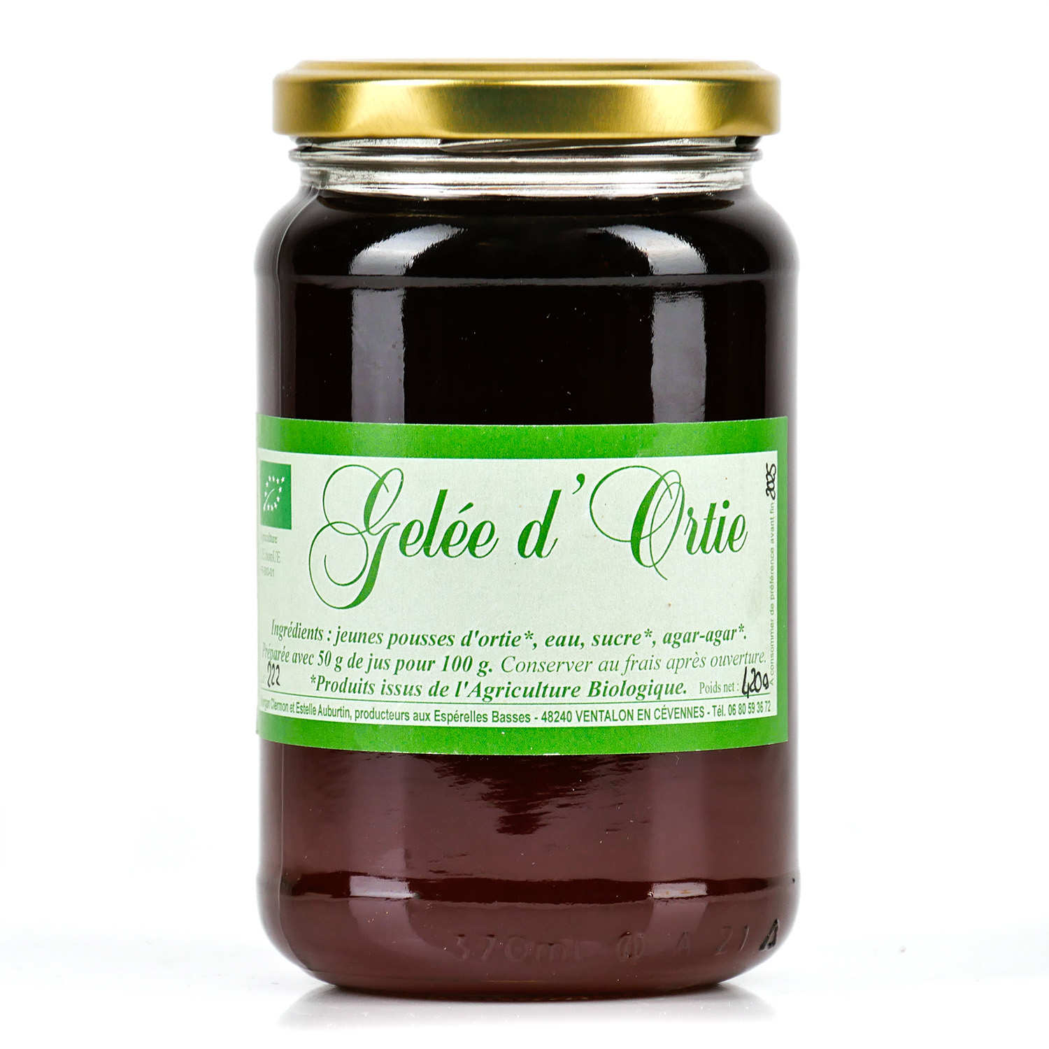 Gelée d'ortie des Cévennes