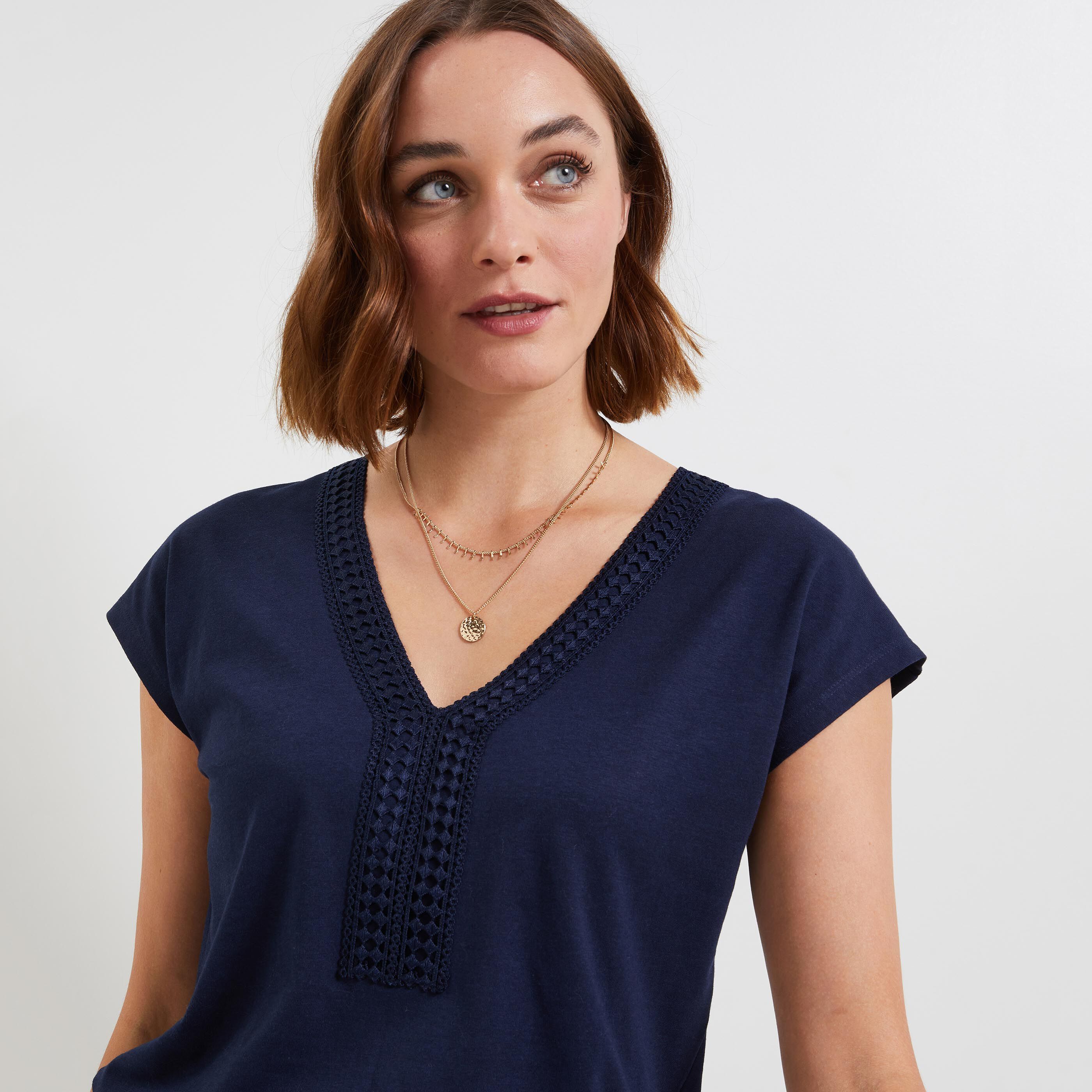 Robe maille femme - MARINE