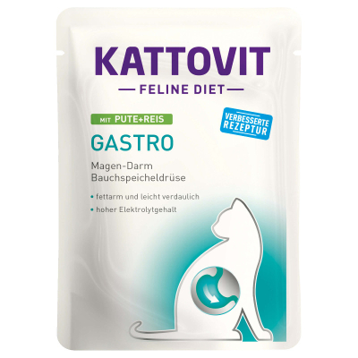 Kattovit Katzenfutter Gastro Pute & Reis 85g