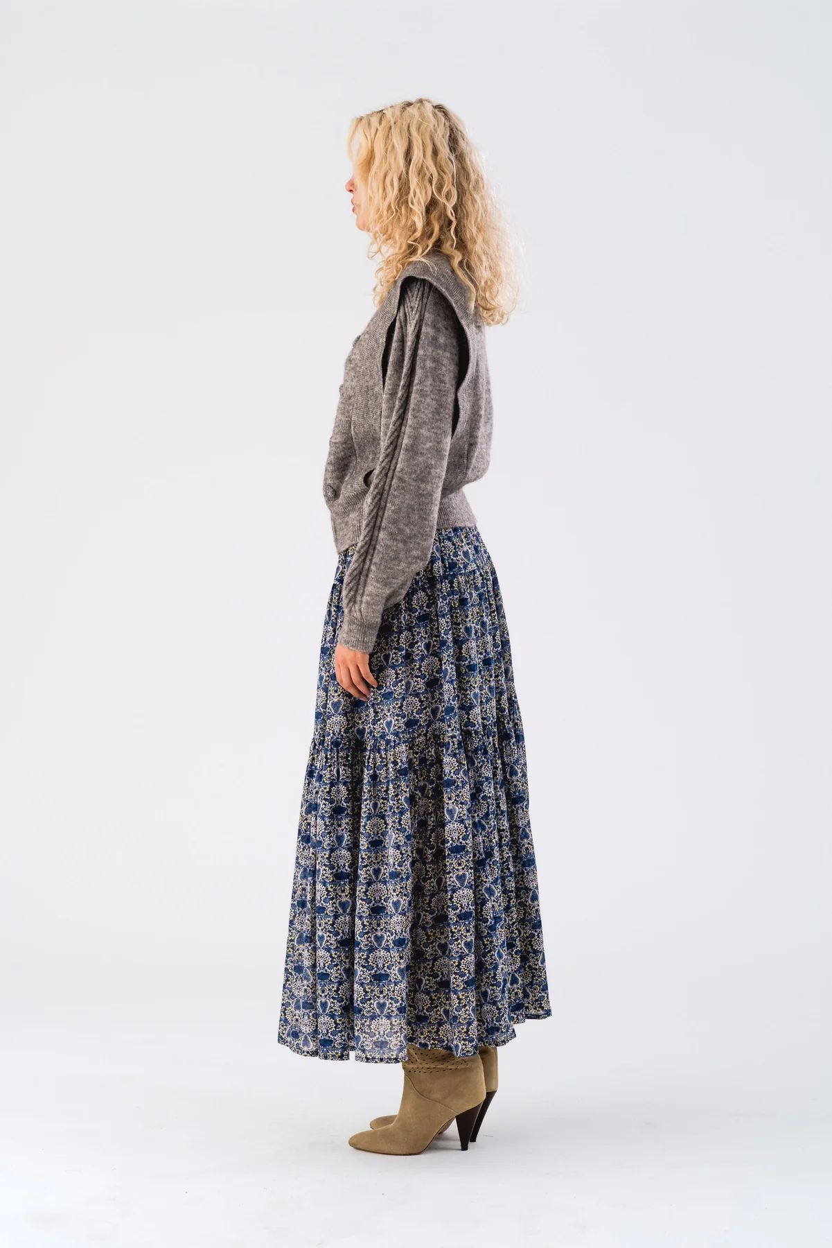 Lollys Laundry Sunset Maxi Skirt