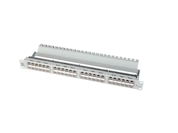 Telegärtner J02024A0007, Cat6, Grå, Reolmontering, 1U