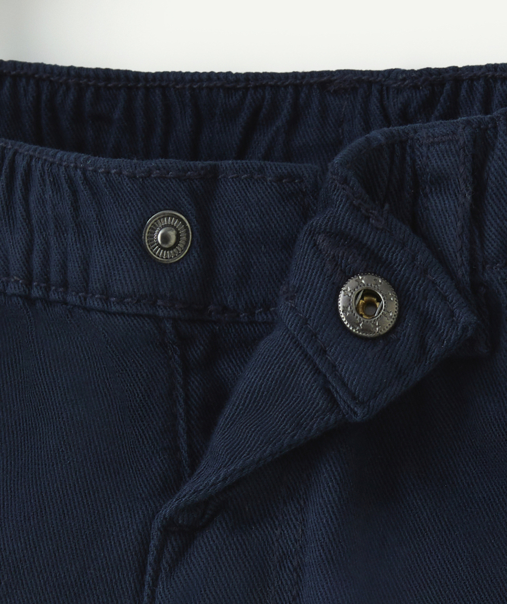 PANTALON RELAX BÉBÉ GARÇON BLEU MARINE