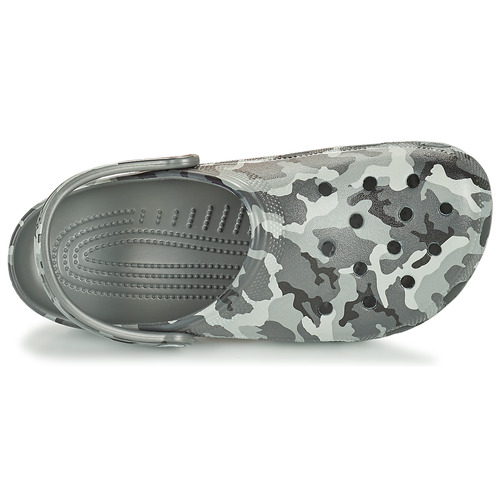 Crocs - CLASSIC PRINTED CAMO CLOG - Camouflage / Gris