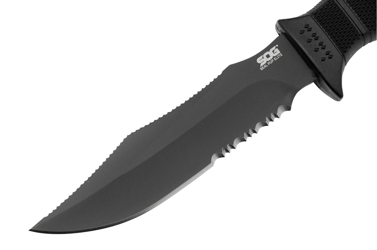 SOG- Seal Pup Elite E37T-K vaststaand mes