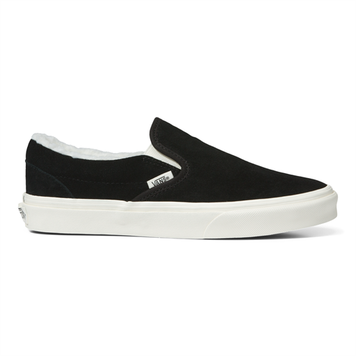 Vans UA Classic Slip-on Sneakers, Cozy Hug Black, 38.5