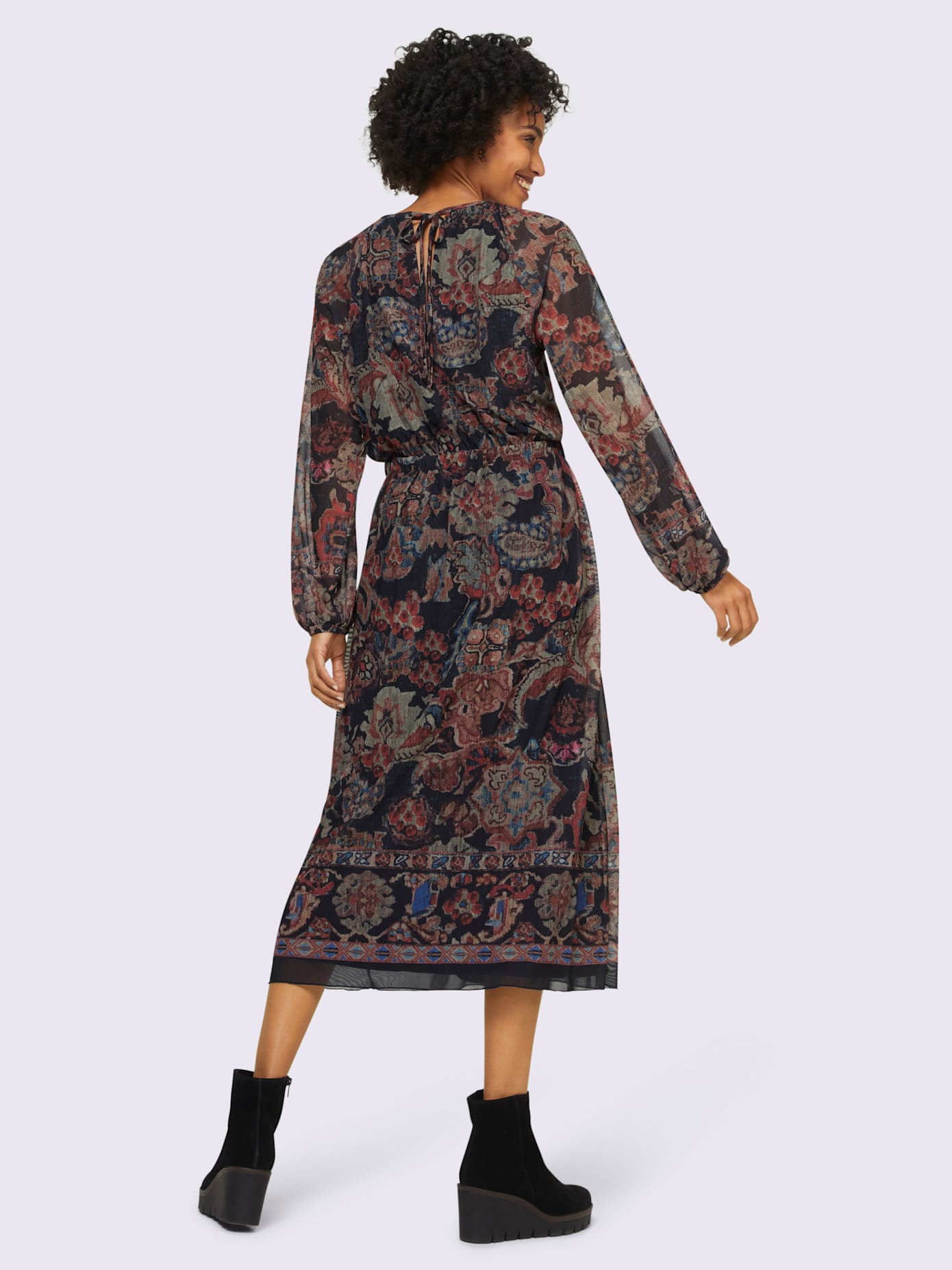 Robe imprimée qualité tissée