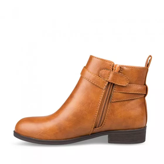 Bottines COGNAC LOVELY SKULL