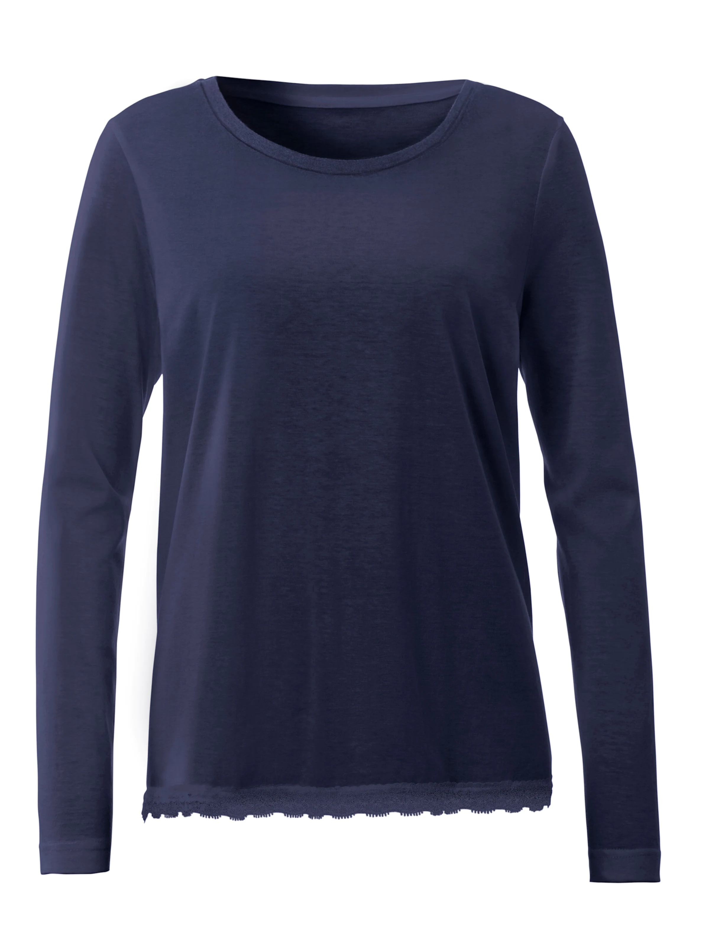 wäschepur Schlafanzug-Shirt in marine