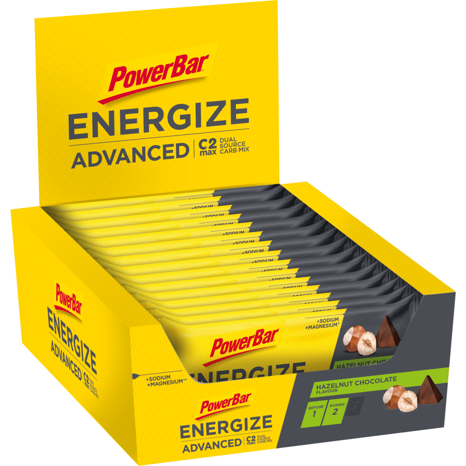 Energize Advanced - 15x55g - Hazelnut Chocolate