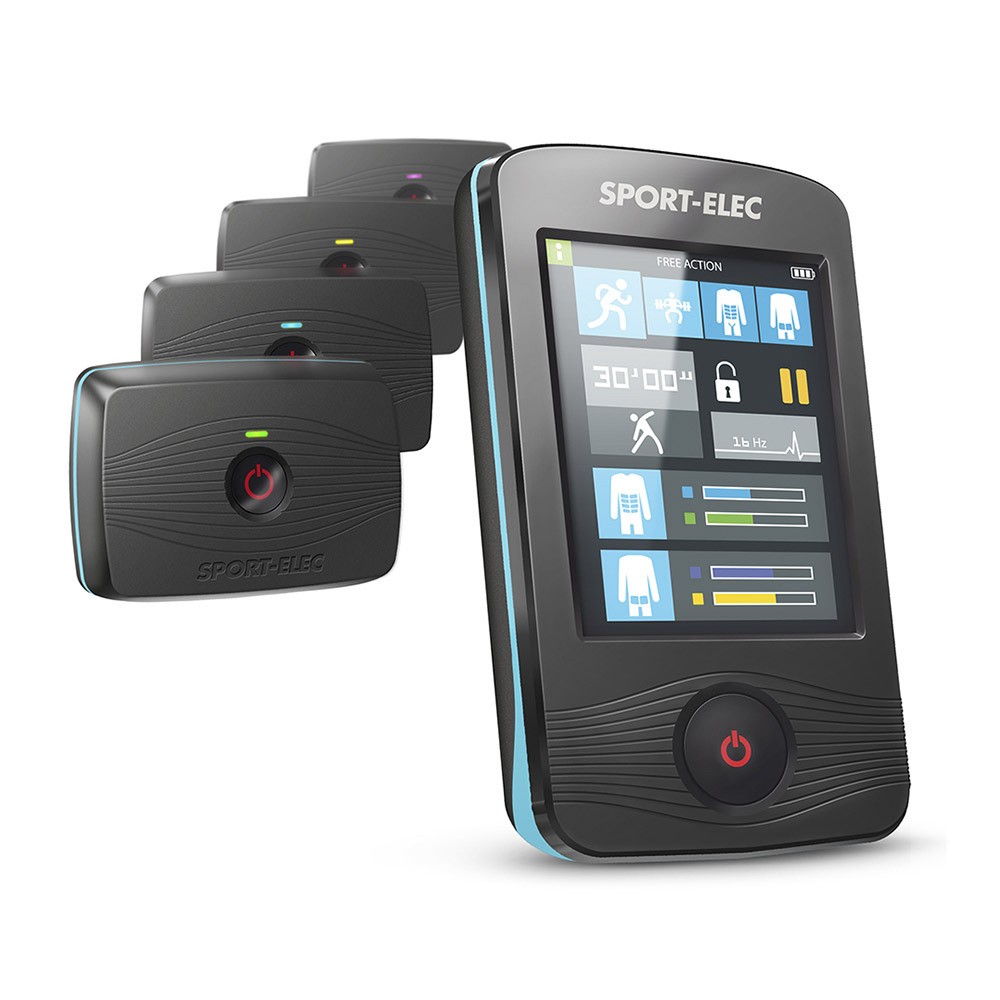 Estimulador muscular sem fio Free Action Sport-elec + cinto abdominal