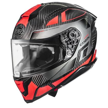 Casque Premier HYPER CARBON TK - Noir / Rouge