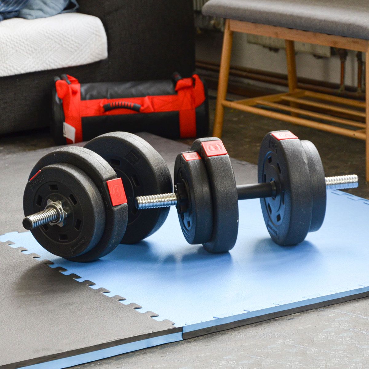 eyepower Fitnessmatte 3er Set 90x90x2.5 cm
