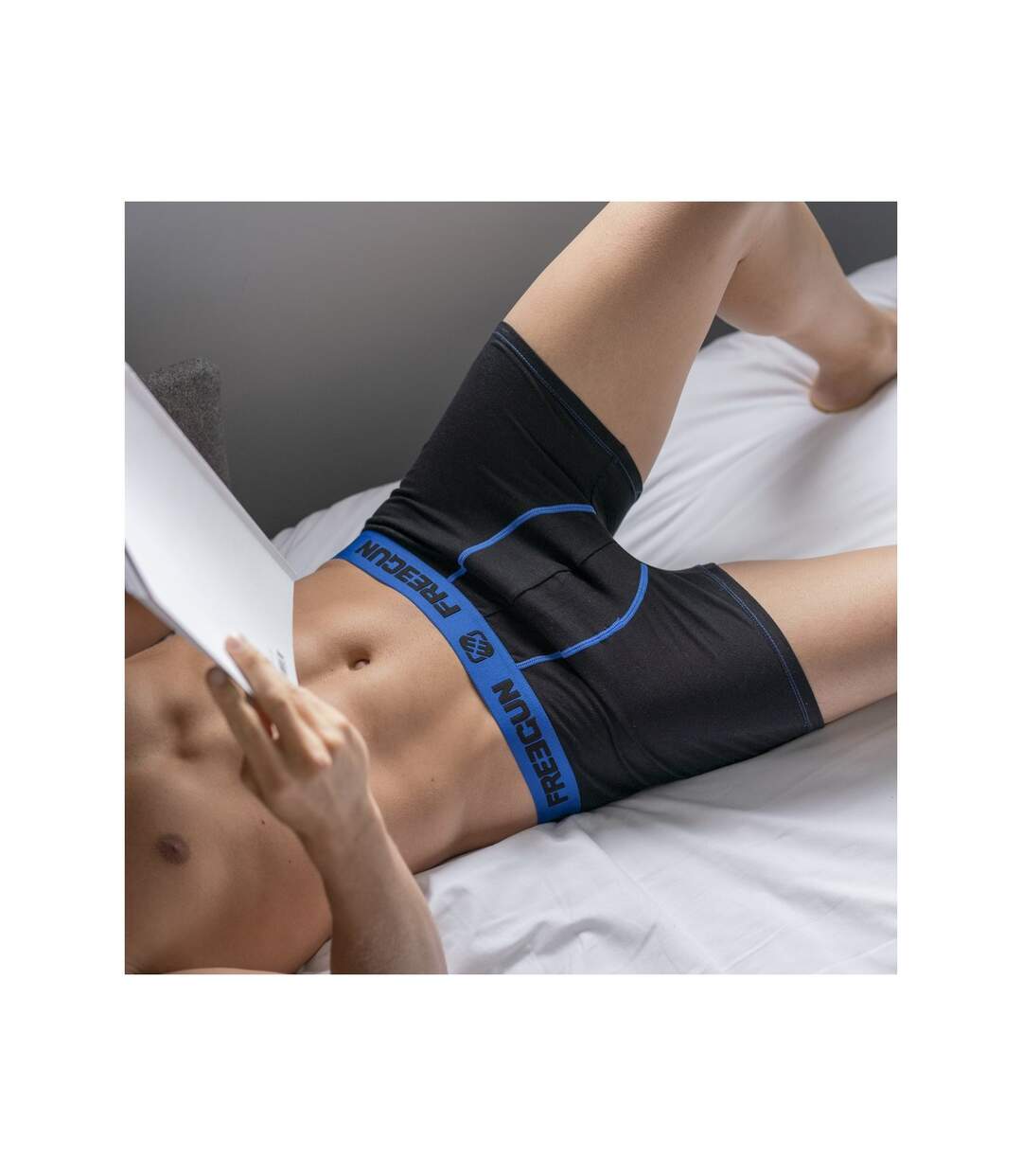 Boxer Homme Coton, Calecon Homme, Anti-irritation, Doux (Lot de 4)