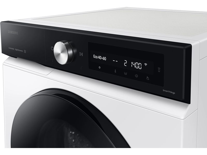 Samsung Waschmaschine WW90DB7U94GEU5 Links Frontloader mit 9 kg Ladekapazität