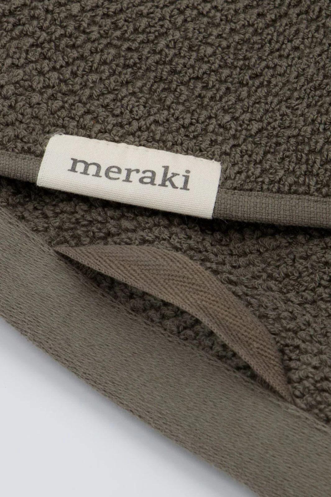 Meraki Håndklæde, Solid, 5 x 100, Army