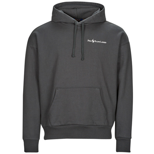 Polo Ralph Lauren - SWEATSHIRT CAPUCHE EN MOLLETON AVEC BRANDING Negro