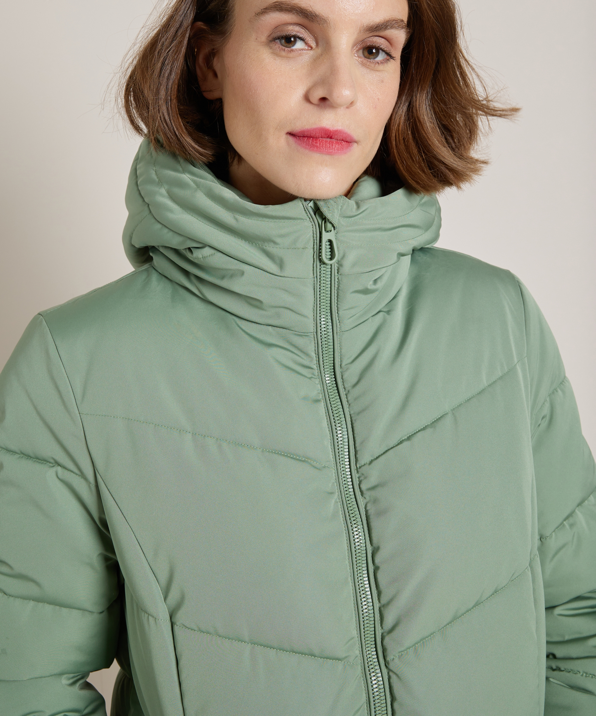 gewatteerde jas parka