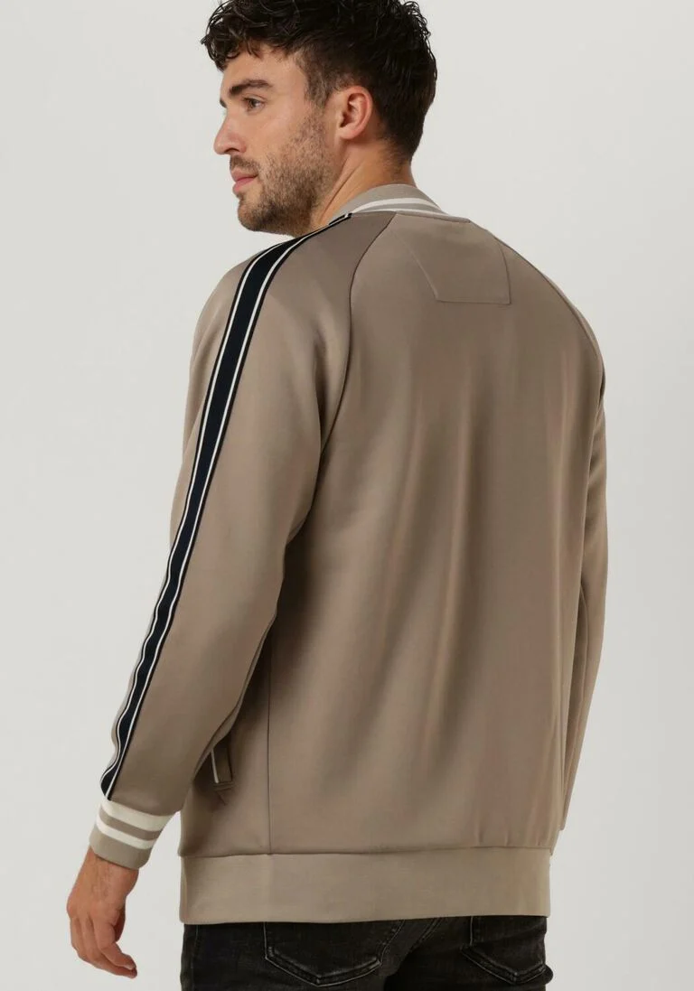 CRUYFF taupe cruyff vest santino scuba track top