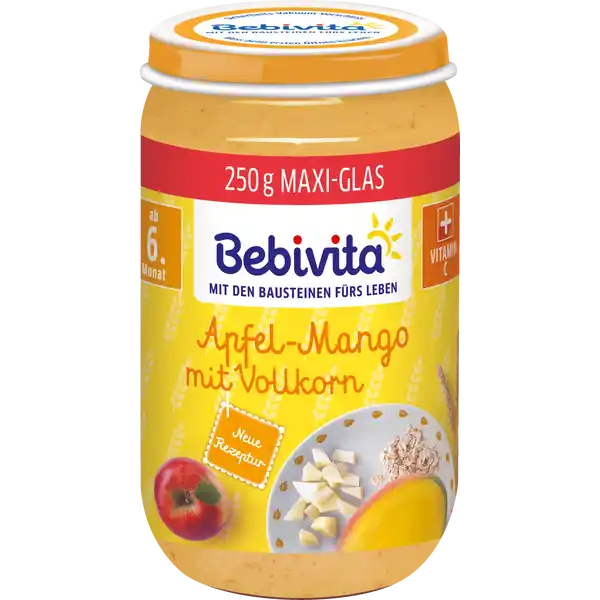Bio Apfel-Mango mit Vollkorn