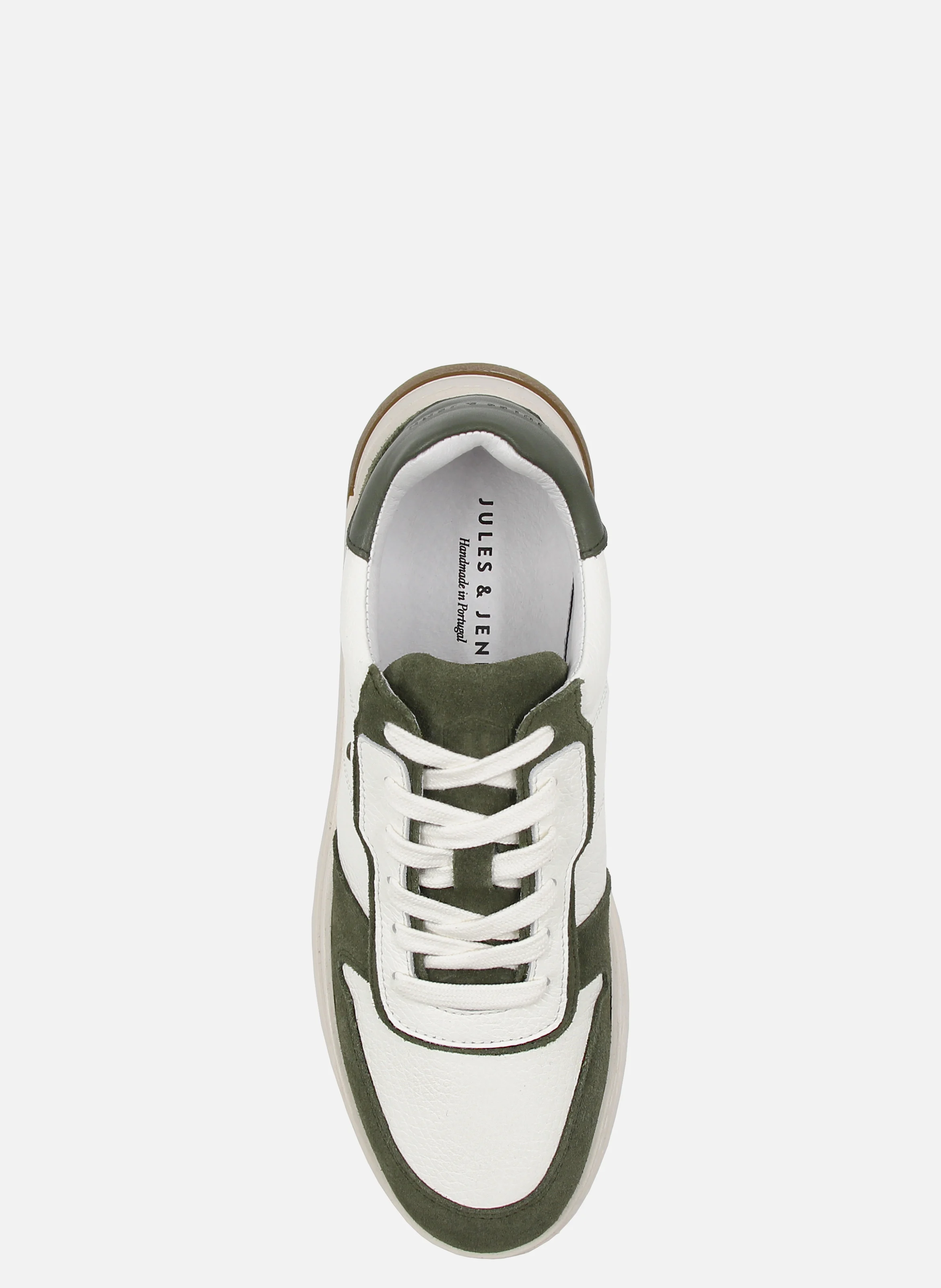 Baskets léo cuir | Blanc