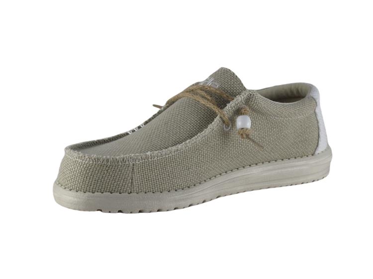 Hey Dude WALLY BRAIDED Off White (0128)