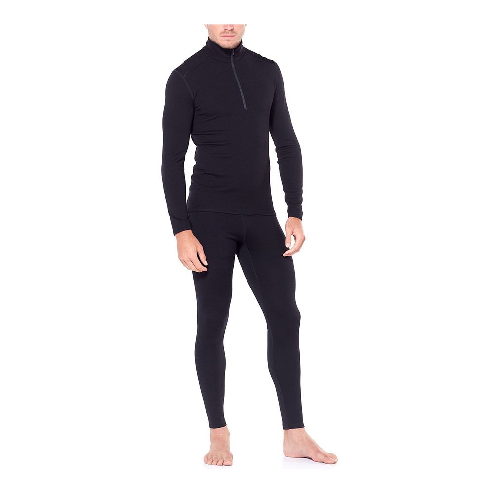 Icebreaker 260 TECH MERINO - Sous-couche Homme black