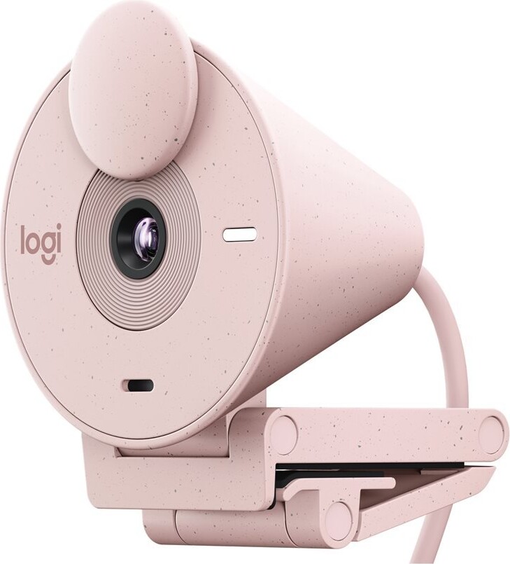Logitech - Brio 300 - Full HD Webcam - Rose