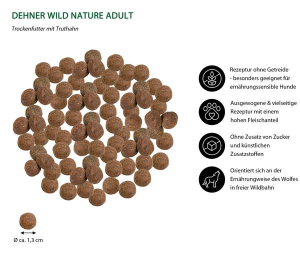 Dehner Wild Nature Trockenfutter für Hunde