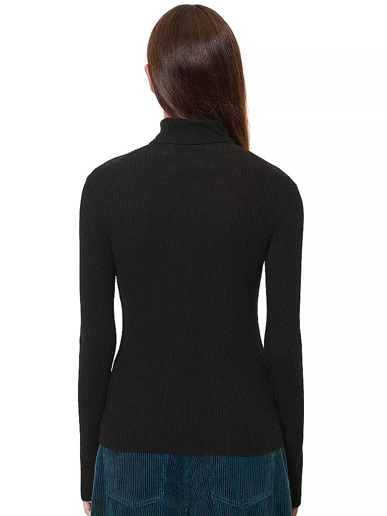 MARC O' POLO DENIM Rollkragenpullover schwarz