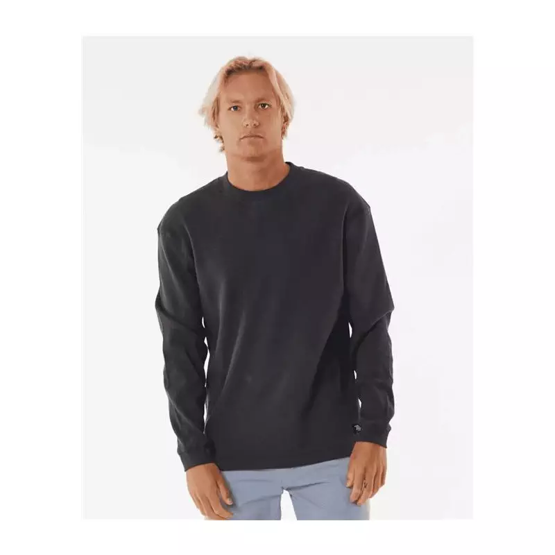Teeshirt RIPCURL Quality Surf Products Ls Tee Washed Black