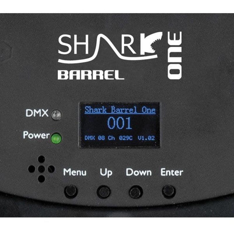 Showtec Shark Barrel One 100W witte LED scanner